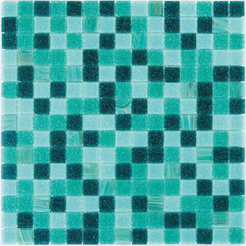 Exclusieve Aanbieding Mosaico Aquamarine 31,6x31,6 cm in vetro