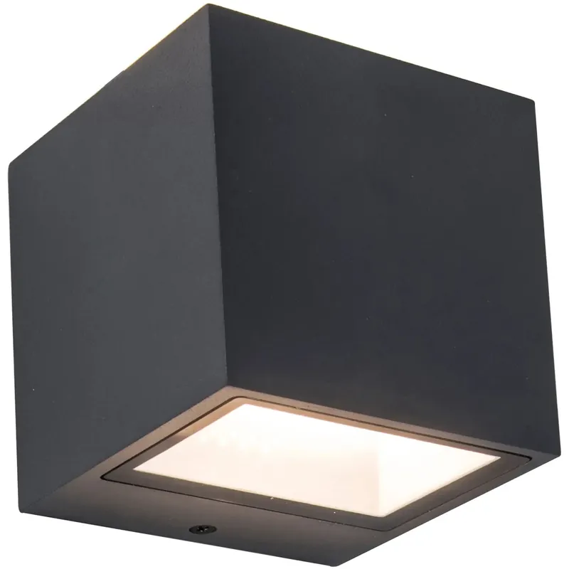 Premium Lampada LED Gemini antracite bianco neutro 800 lm