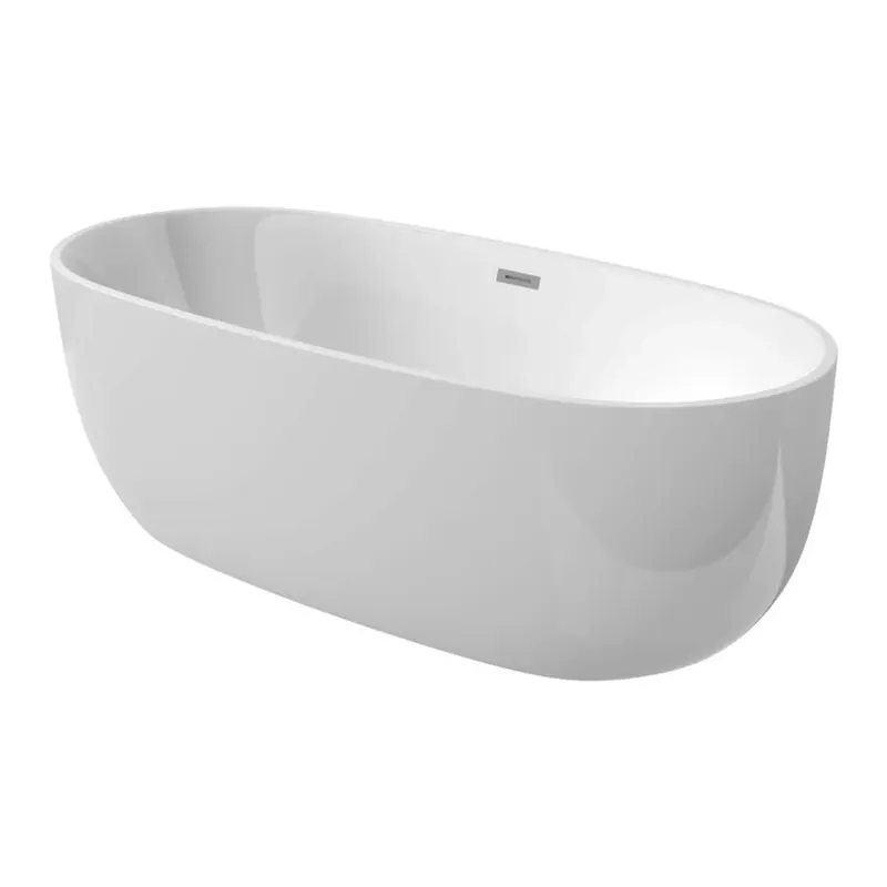 Koop Vandaag Vasca freestanding ovale Batabanó 170 cm bianco in acrilico