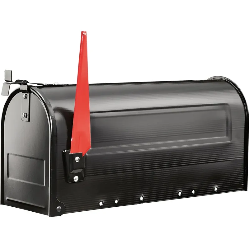 Populair Cassetta postale U.S. Mailbox Burg Wächter 891 nero