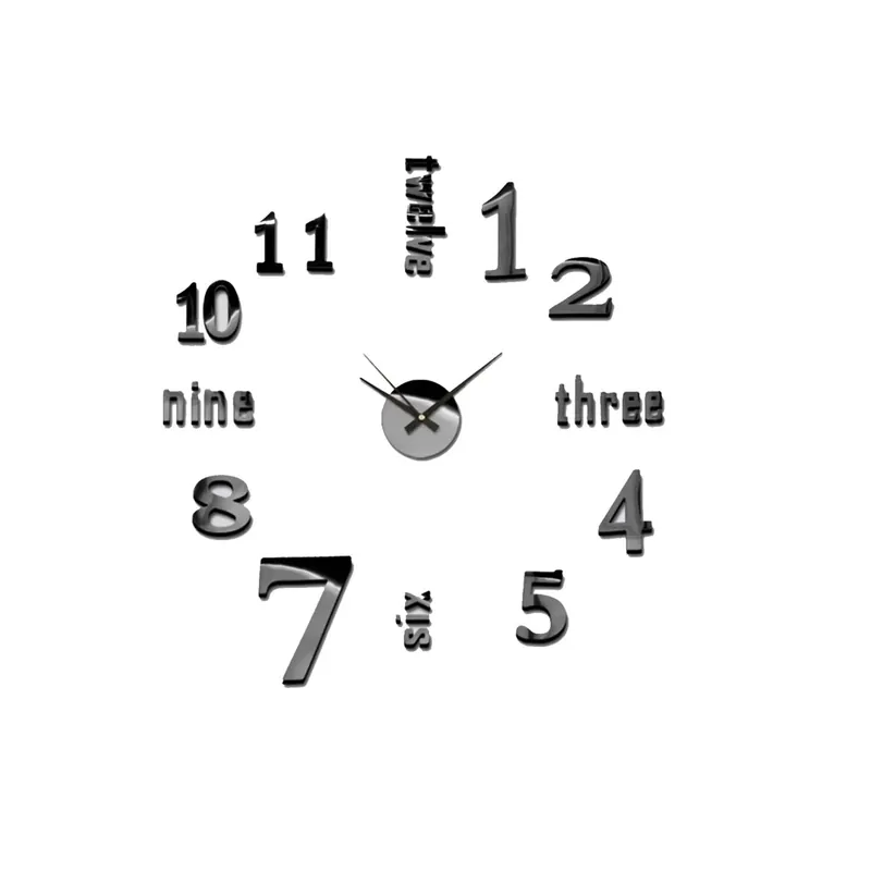Laatste Kans Orologio da parete componibile Eridano Ø 60 cm nero