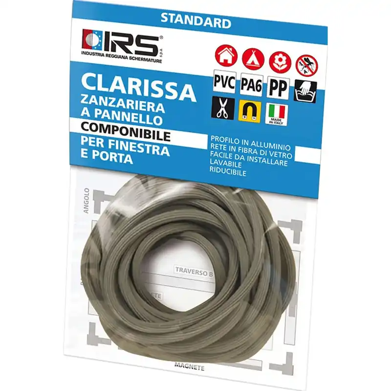 Beperkte Voorraad Guarnizione Irs Clarissa per zanzariera 500 cm