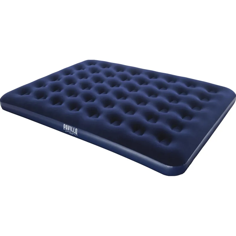 Hete Deal Materasso gonfiabile Pavillo Blue Horizon Bestway floccato matrim. 203x152x22cm