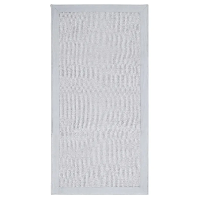 Tappetto in cotone Border Grigio 50x80 cm Koop Vandaag