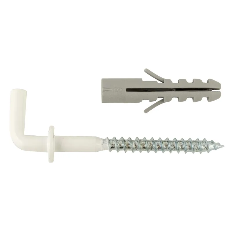 Cancano a vite con battuta e tassello 50x69 mm 4 pz Lage Prijs