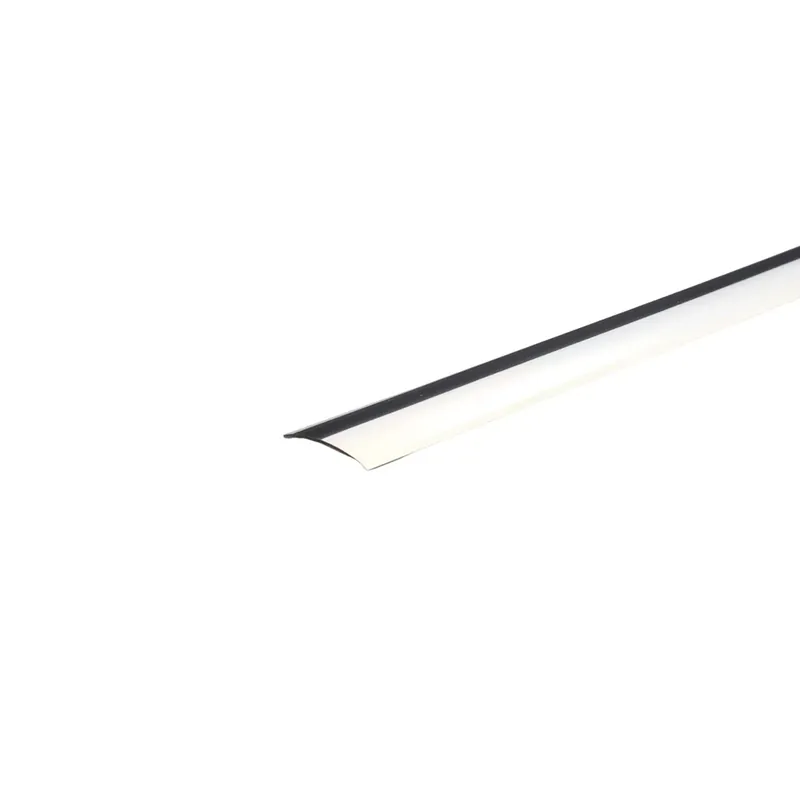 Coprigiunti per pavimenti semitondo in acciaio lucido 2700x28x3 mm Finale Uitverkoop