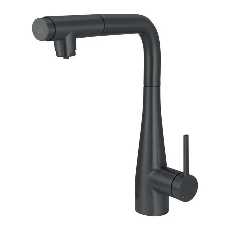 Laatste Versie Rubinetto cucina filtro acqua Idrostile bocca estraibile nero