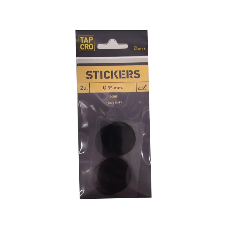 Nastro adesivo velcrato maschio/femmina Ø 35 mm nero 2 pz Nu Kopen