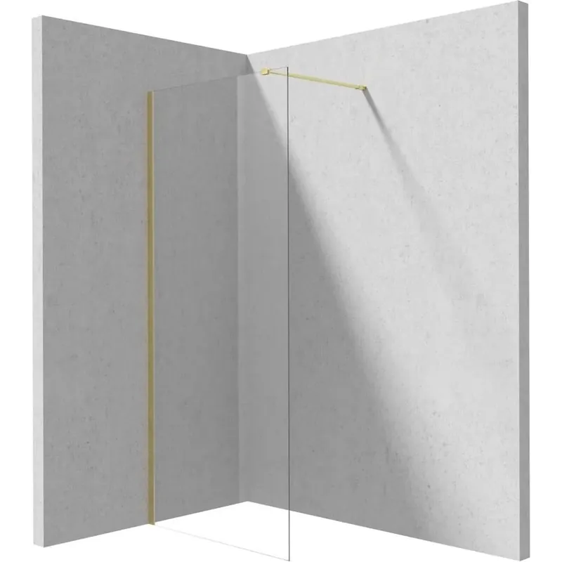 Parete doccia a scomparsa Idrostile 1200x1950 mm oro spazzolato Direct Verzonden