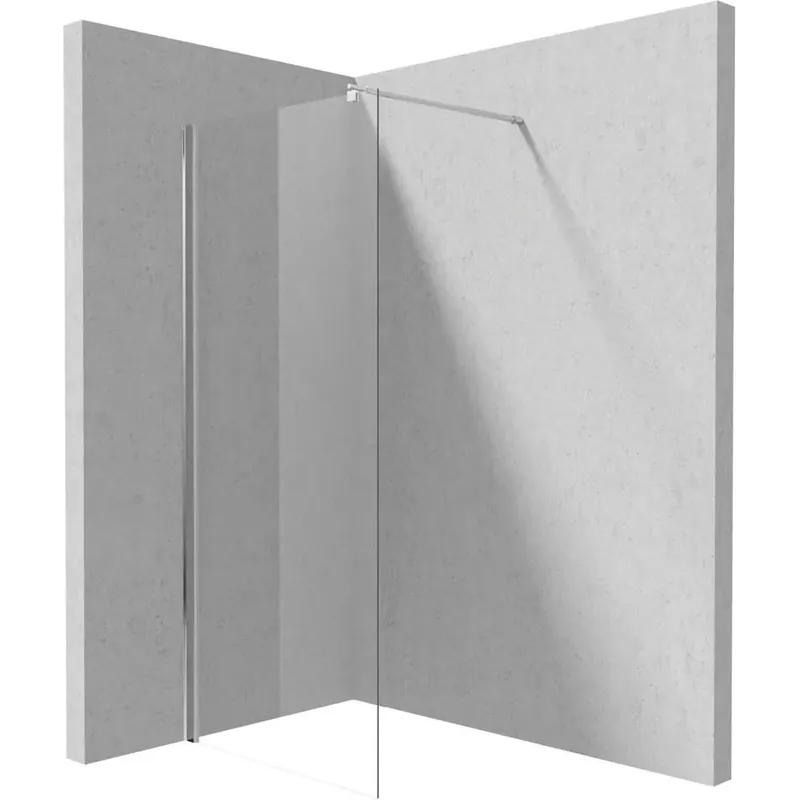 Parete doccia walk-in Idrostile 800x2000 mm cromo Beste Prijs