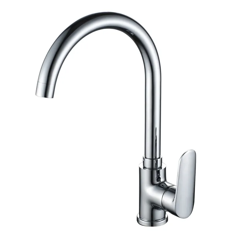 Rubinetto cucina monocomando canna alta One cromo Betrouwbaar