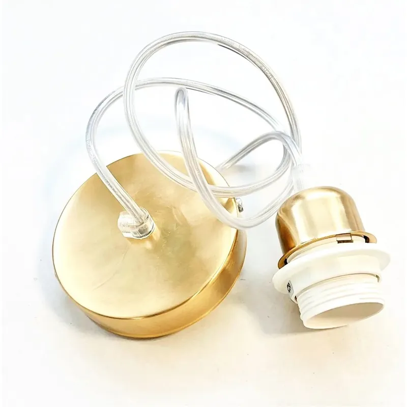 Gereduceerde Prijs Montatura per Lampadario a sospensione 1xE27 oro