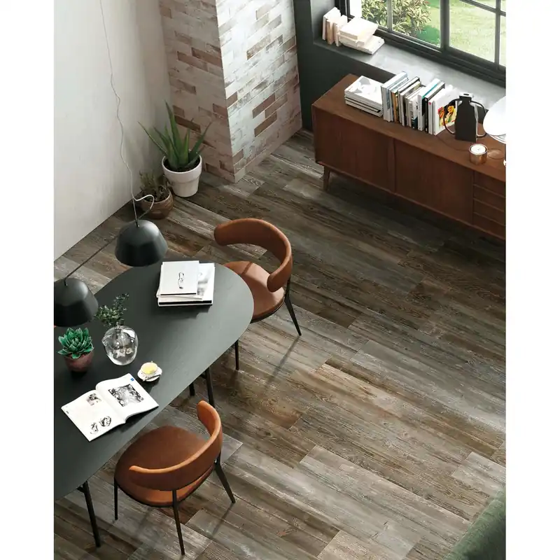 Piastrella in gres Art du Bois multibrown 20x120 cm 1,44 m² Aanbieding