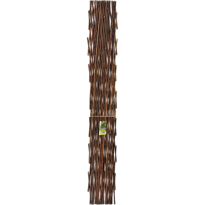 Traliccio estensibile in salice 1,8x0,3 m naturale Weekendaanbieding