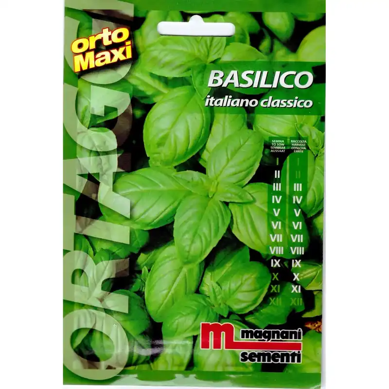 Semi aromi Basilico italiano classico Merkproduct