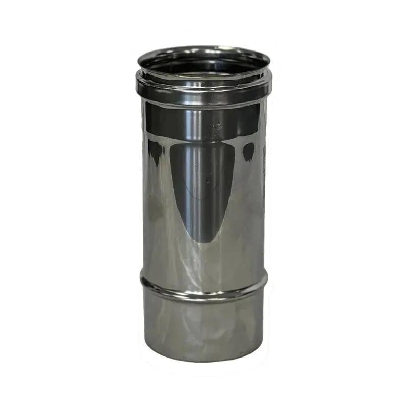 Tubo rigido per camino lineare inox AISI 316 Ø 100 mm x H 500 mm Must-Have