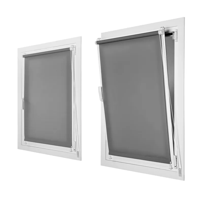 Tenda Clip & Fix colore grigio 75x180 cm Merkproduct
