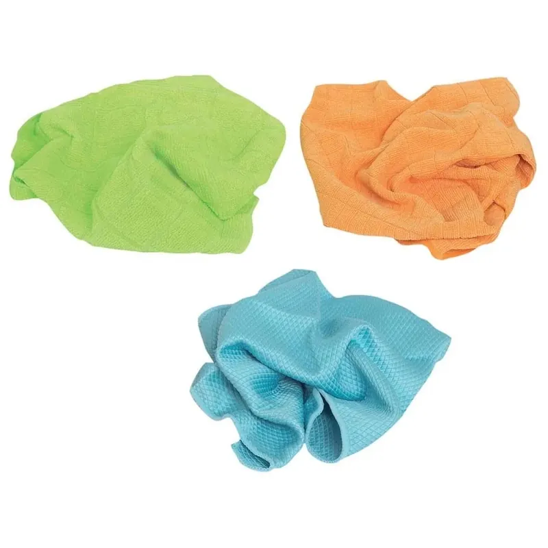 Veilige Betaling Panni in microfibra per vetri polvere e pavimenti 3 pz