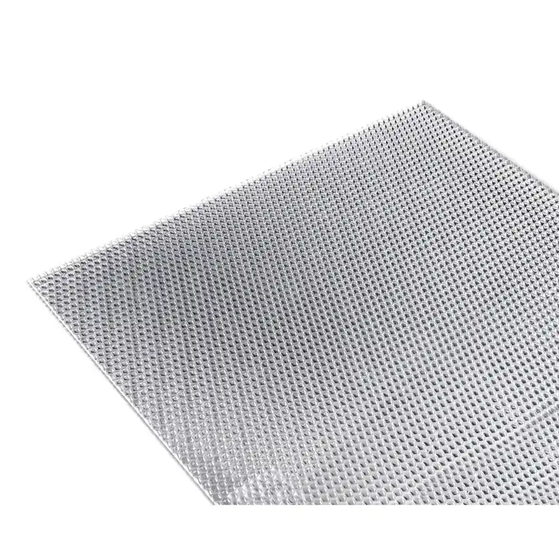 Lage Kosten Lastra in vetro sintetico goffrato Microprisma Poliver 50x100 cm sp 2,5 mm trasp