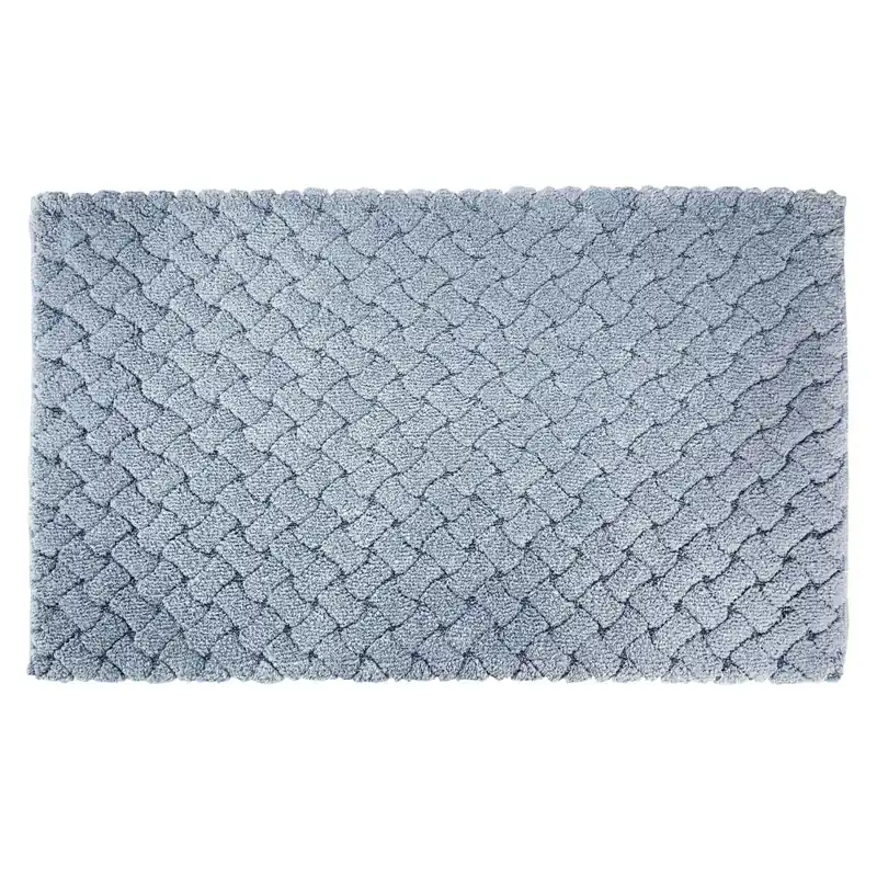 Tappeto bagno Intreccio 60x100 cm color polvere Bestseller