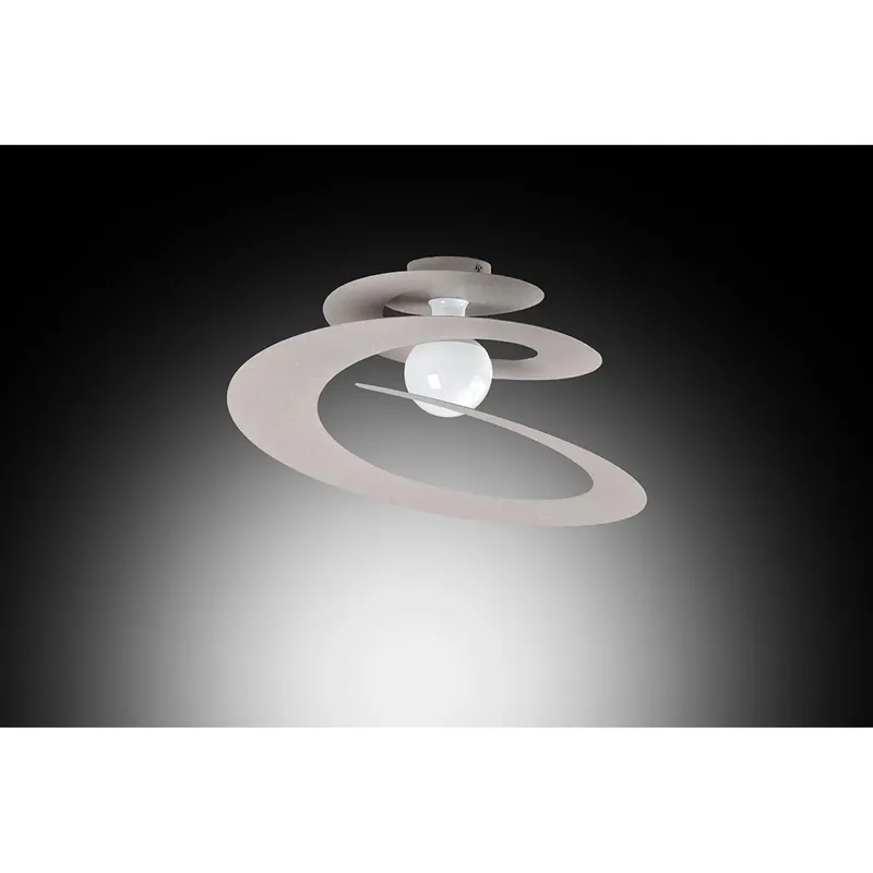Op = Op Plafoniera Spirale Ø 50 cm sabbia