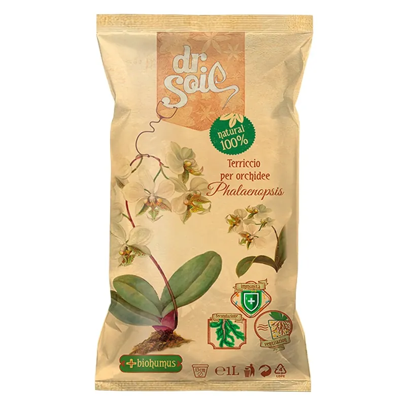 Terriccio per orchidee Dr.soil 1 l Premium