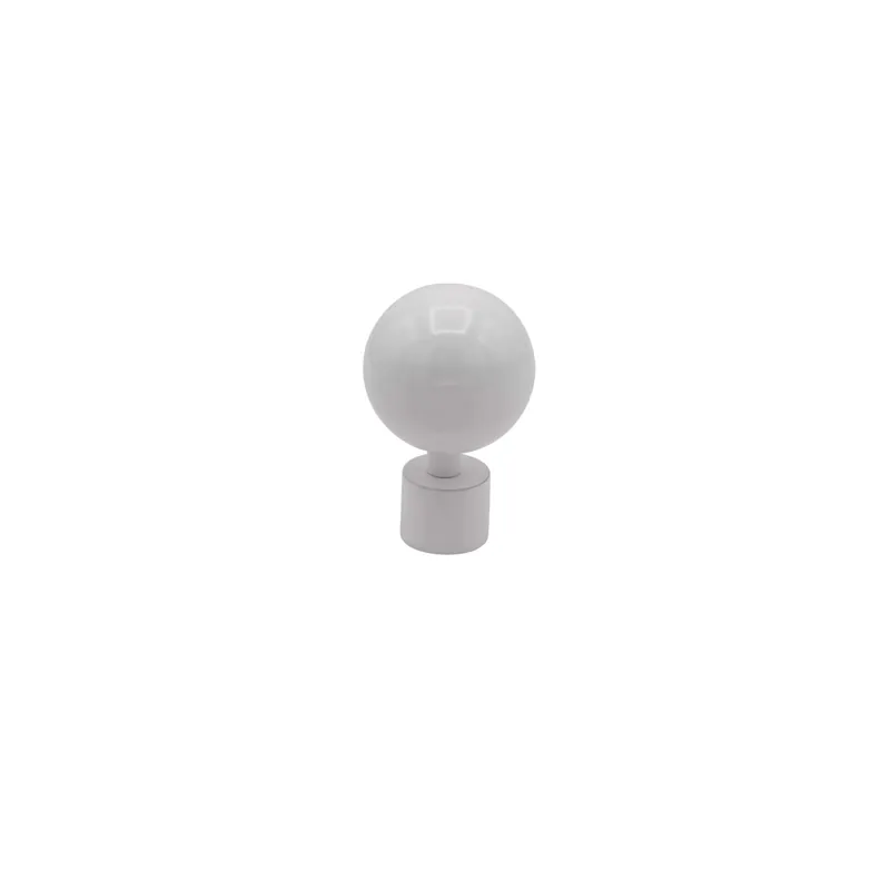 Merkproduct Terminale per bastone tenda Ball classic bianco Ø 2 cm 2 pz