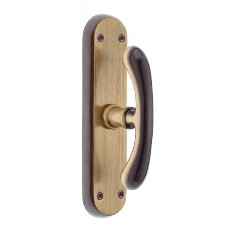 Exclusieve Aanbieding Maniglia per finestra Martellina modello sette bronzo graffiato