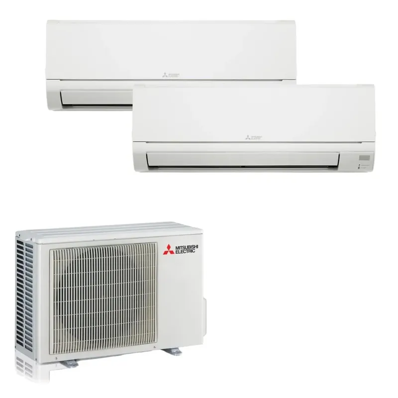 Climatizzatore fisso Mitsubishi Dw dualsplit 9000+12000 BTU classe A++/A+ Koop Online