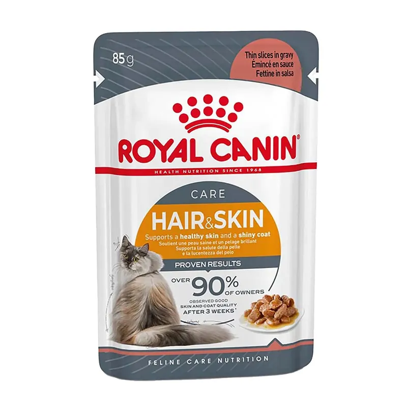 Gereduceerde Prijs Cibo umido per gatti Royal Canin Hair & Skin in salsa 85 gr