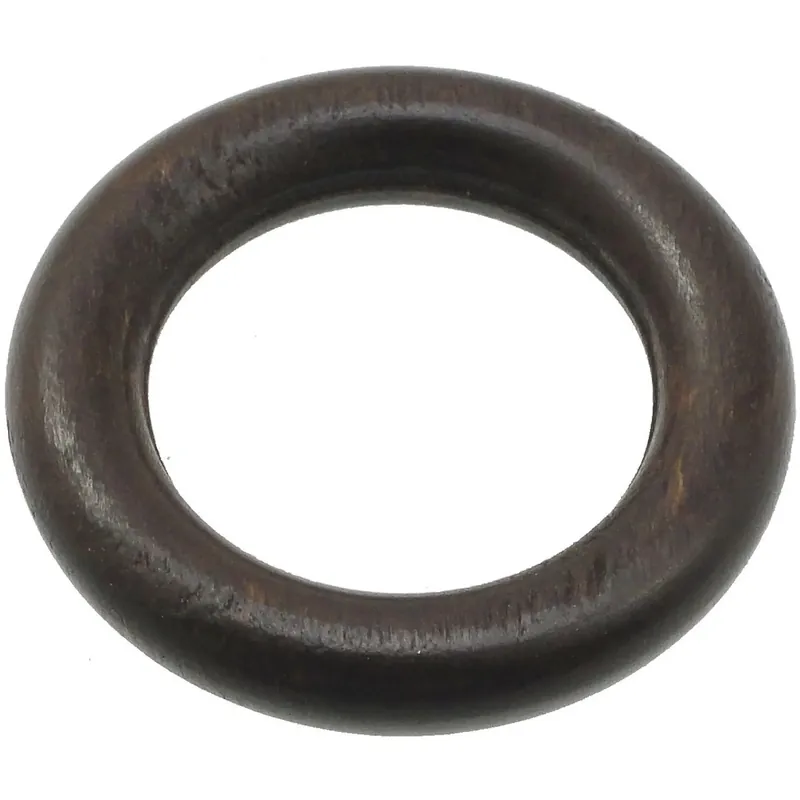 Anello in legno per bastone tenda noce Ø 23 mm 8 pz Aanbieding