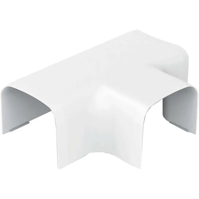 Gecertificeerd Deviazione a T per canalina Bianco puro 65x50 mm