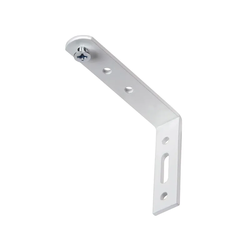 Aanbieding Staffa muro per binari a pannello 20 cm bianca