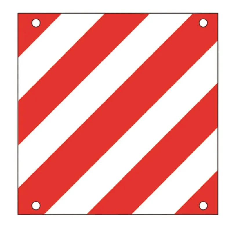Gereduceerde Prijs Cartello segnaletico carico sporgente 500x500 mm