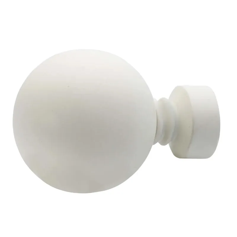 Terminale per bastone tenda Home avorio Ø 2 cm 1 pz Tijdelijk Beschikbaar