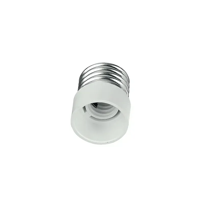 Snelle Levering Adattatore per portalampada da E27 a E14 bianco