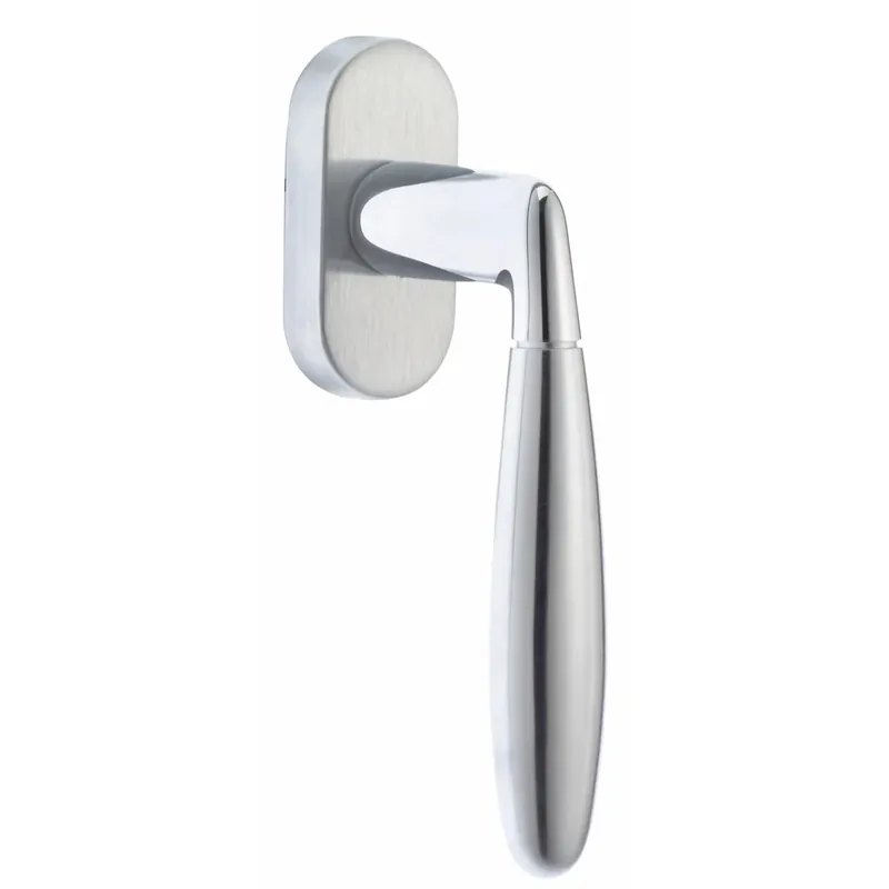 Finale Uitverkoop Maniglia per finestra Martellina tipo DK bicolor lucido/satinato