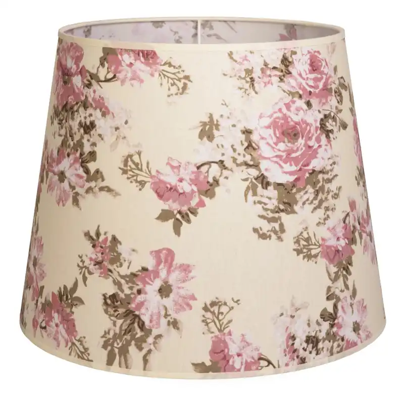 Direct Beschikbaar Paralume a fantasia rose per lampada a sospensione E27 H30,5 Ø38