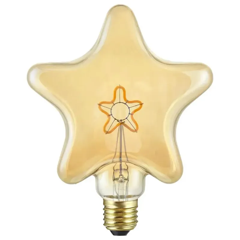 Laatste Kans Lampadina LED E27 decorativa Stella 200 lm luce ambrata