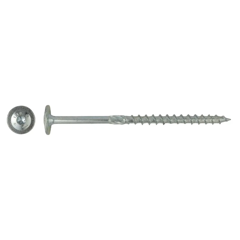 Op = Op Vite per legno testa ranellata T40 zincata 8x140 mm 2 pz