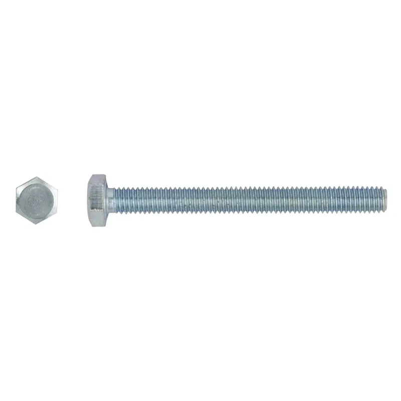 Weekendaanbieding Vite ferro a testa esagonale DIN 933 zincata mm 6 x 80 mm 10 x4 pz