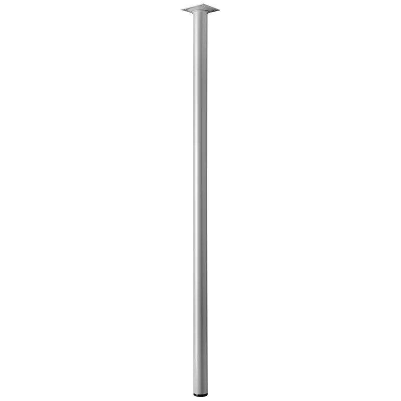 Goedkoop Gamba da tavolo Hettich Effetto alluminio Ø 30 x 800 mm