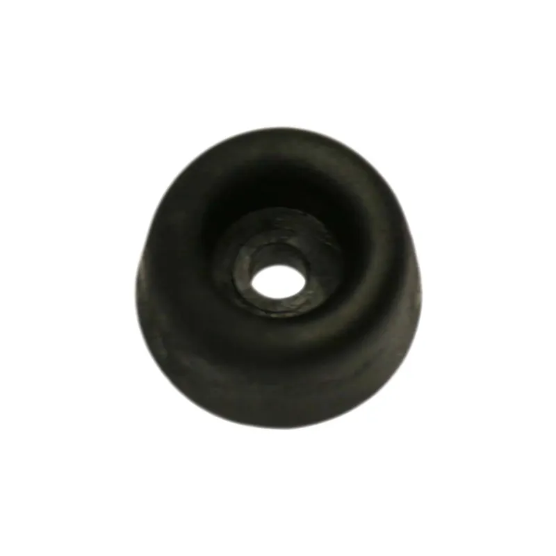 Beste Prijs 4 paracolpi conico in gomma per sedia mm. 25 nero
