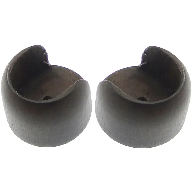 Betrouwbaar Supporto bastone tenda Rosetta Ø 2,8 x L 4 cm wenge‘ opaco 2 pz