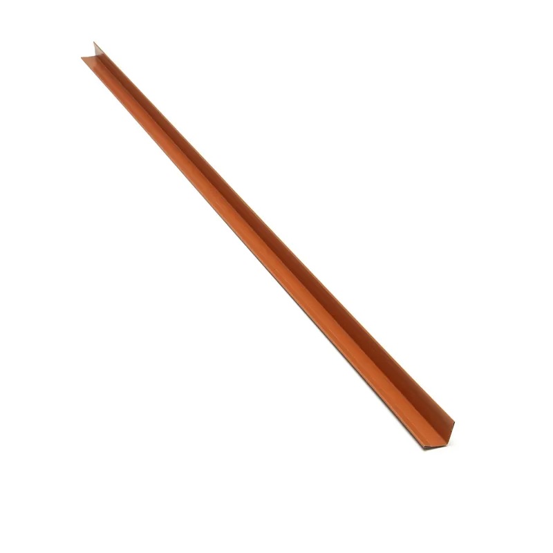 Profilo angolare in metallo verniciato 4x4x200 cm sp 6/10 terracotta Beste Prijs