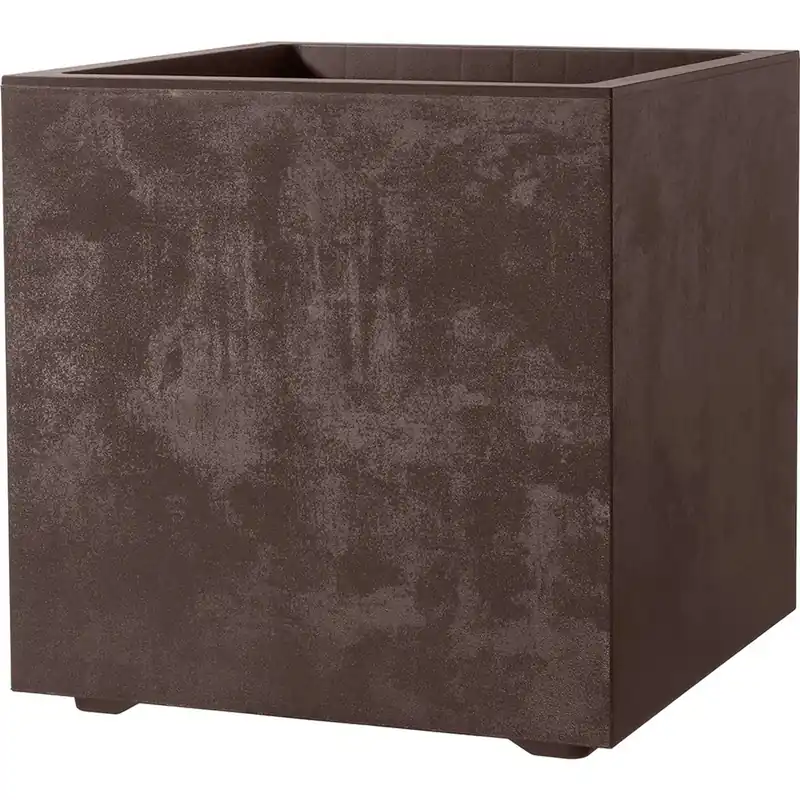Betrouwbaar Fioriera da esterno Millenium in polipropilene marrone 39x39 cm