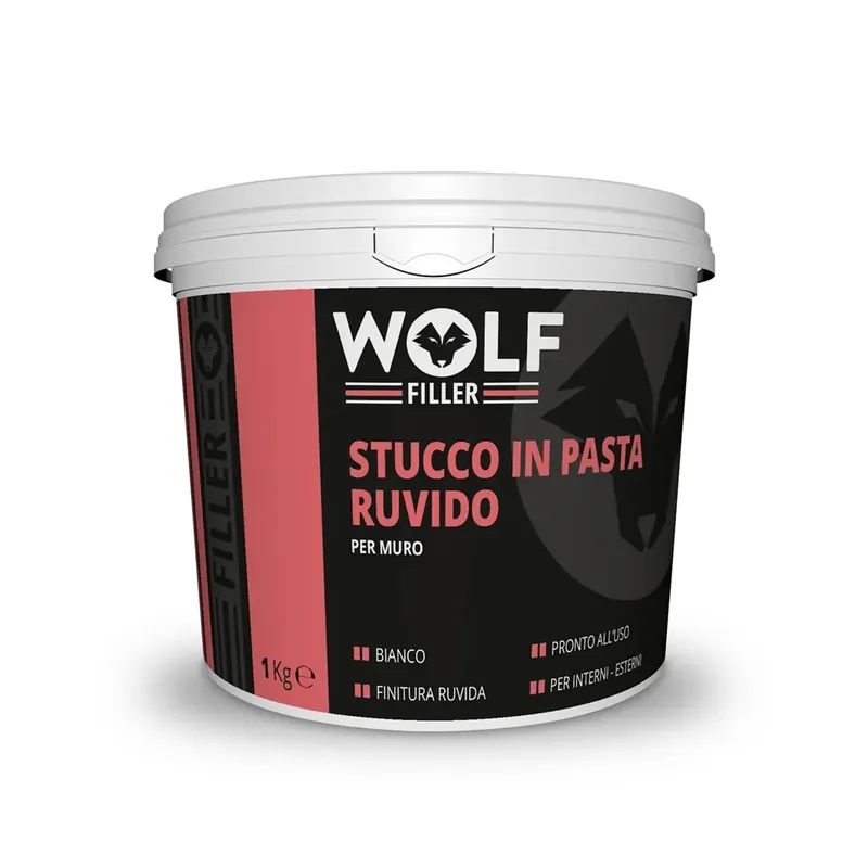 Gecertificeerd Stucco Ruvido per interno ed esterno bianco 1 Kg