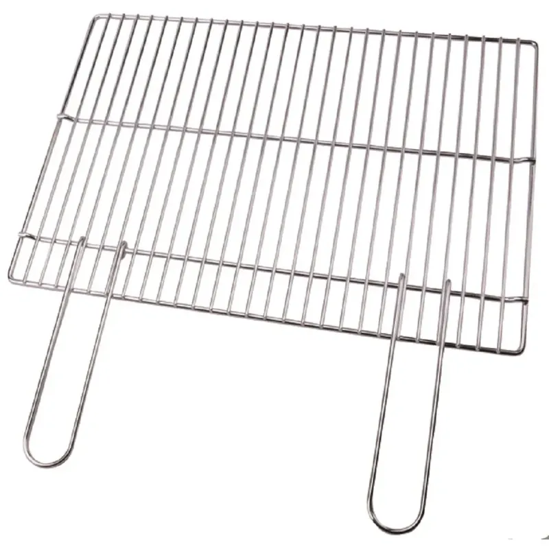 Lage Prijs Graticola acciaio SANDRIGARDEN manici richiudibili 57x40x0,5 cm