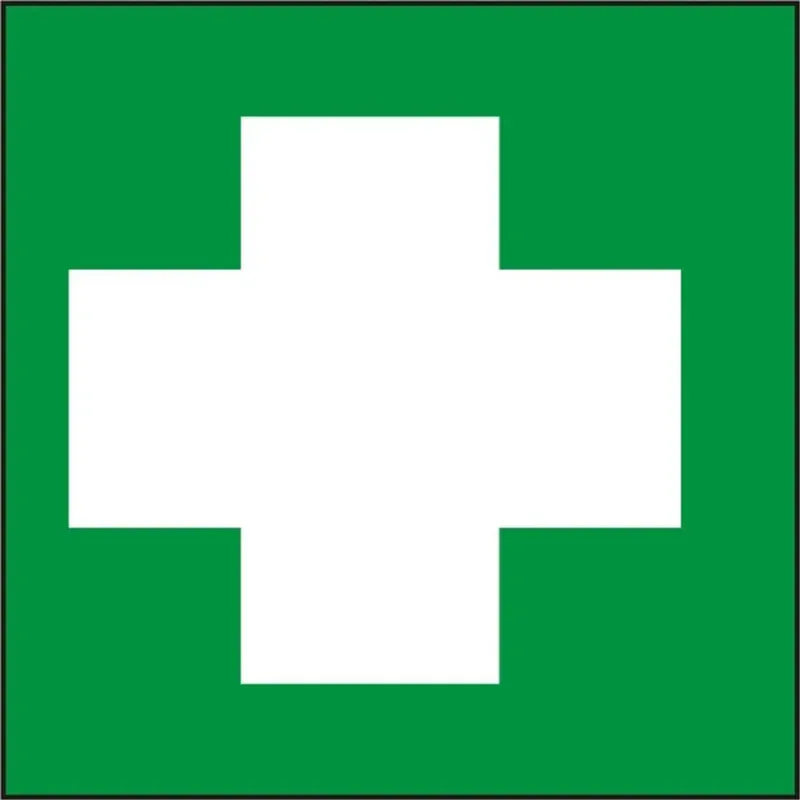 Targa adesiva "Pronto soccorso" vinile 17 x 17 cm Veilige Betaling