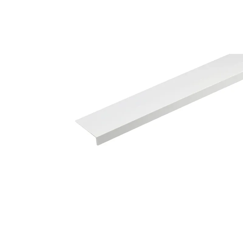 Voordeelprijs Profilo angolare a L 2,6 m 25x20 mm in pvc bianco opaco